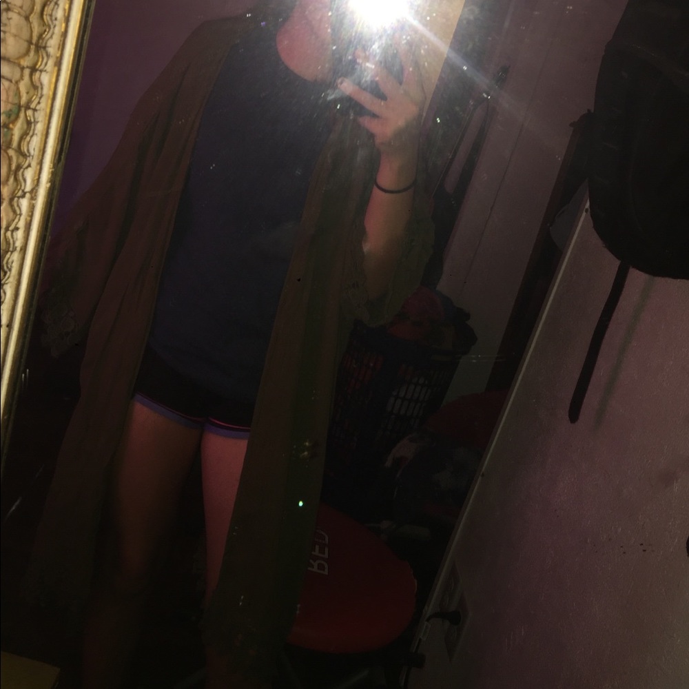 Green Cardigan/Kimono